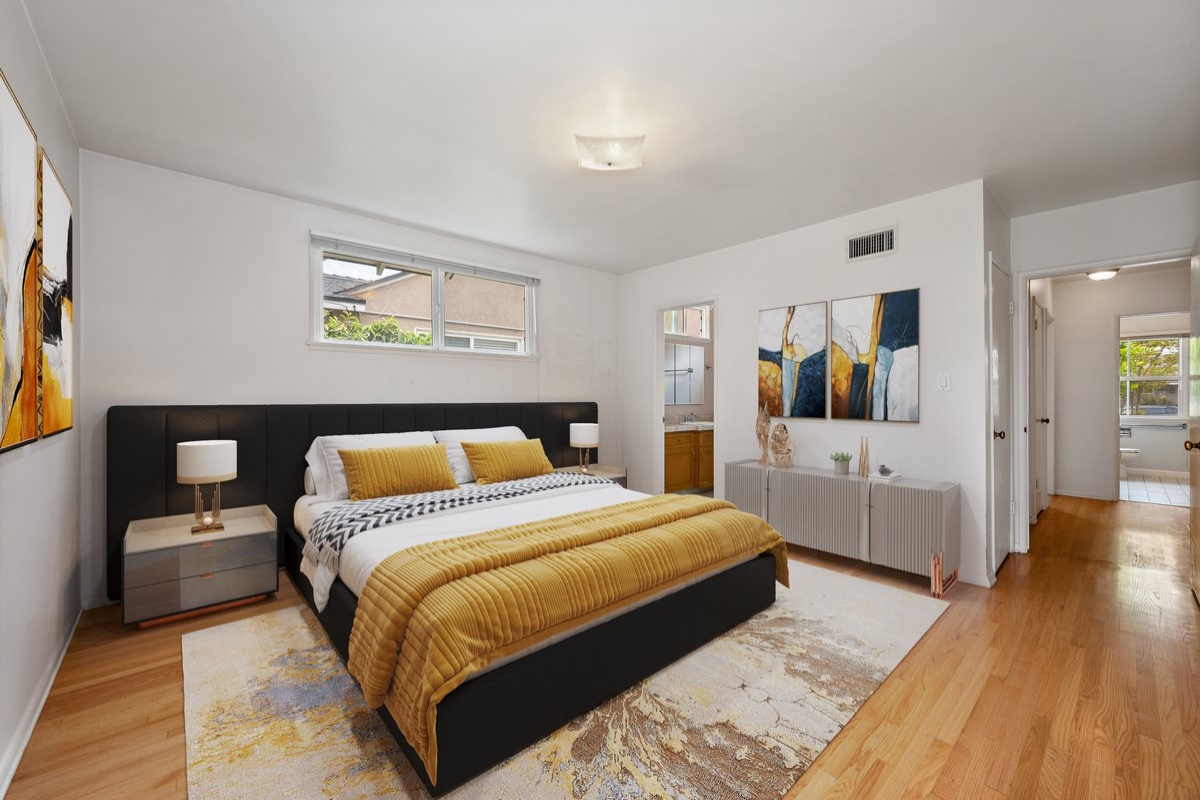 7018 Aldea Avenue Primary Bedroom Virtually Staged