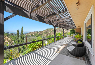 Rhinestone Terrace with View