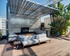 6250 Hollywood Blvd W Residences Hollywood Luxury Lease 90028 Rooftop Entertaining Area