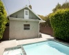 1149 N Poinsettia Pl West Hollywood Lease 90046 Pool Area