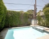1149 N Poinsettia Pl West Hollywood Lease 90046 Pool and Spa